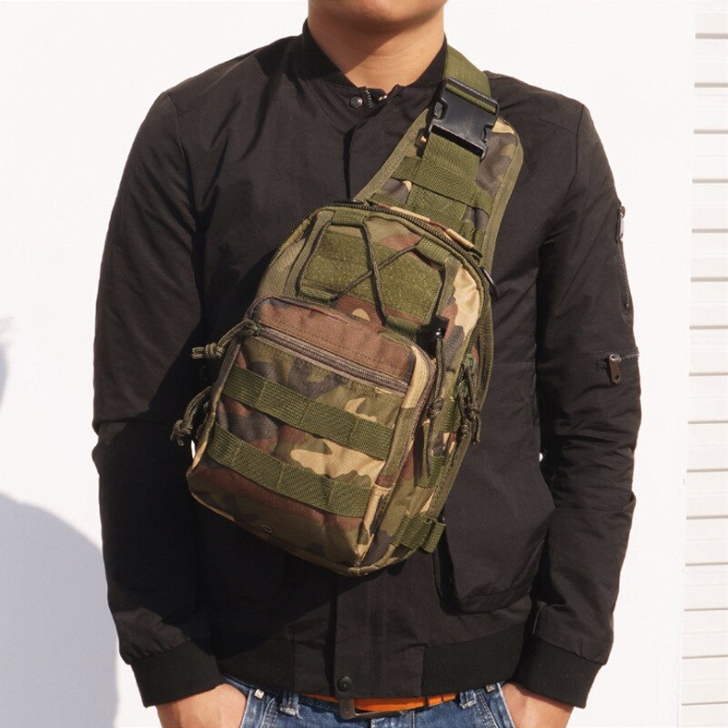 Camouflage Printed Shoulder Bag