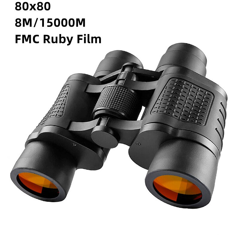 80X80 High Clarity Optical Glass 9000M Distance Binocular