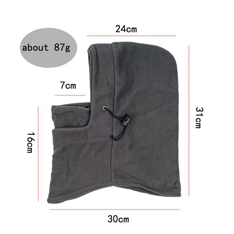 Windproof Warm Hiking Cap
